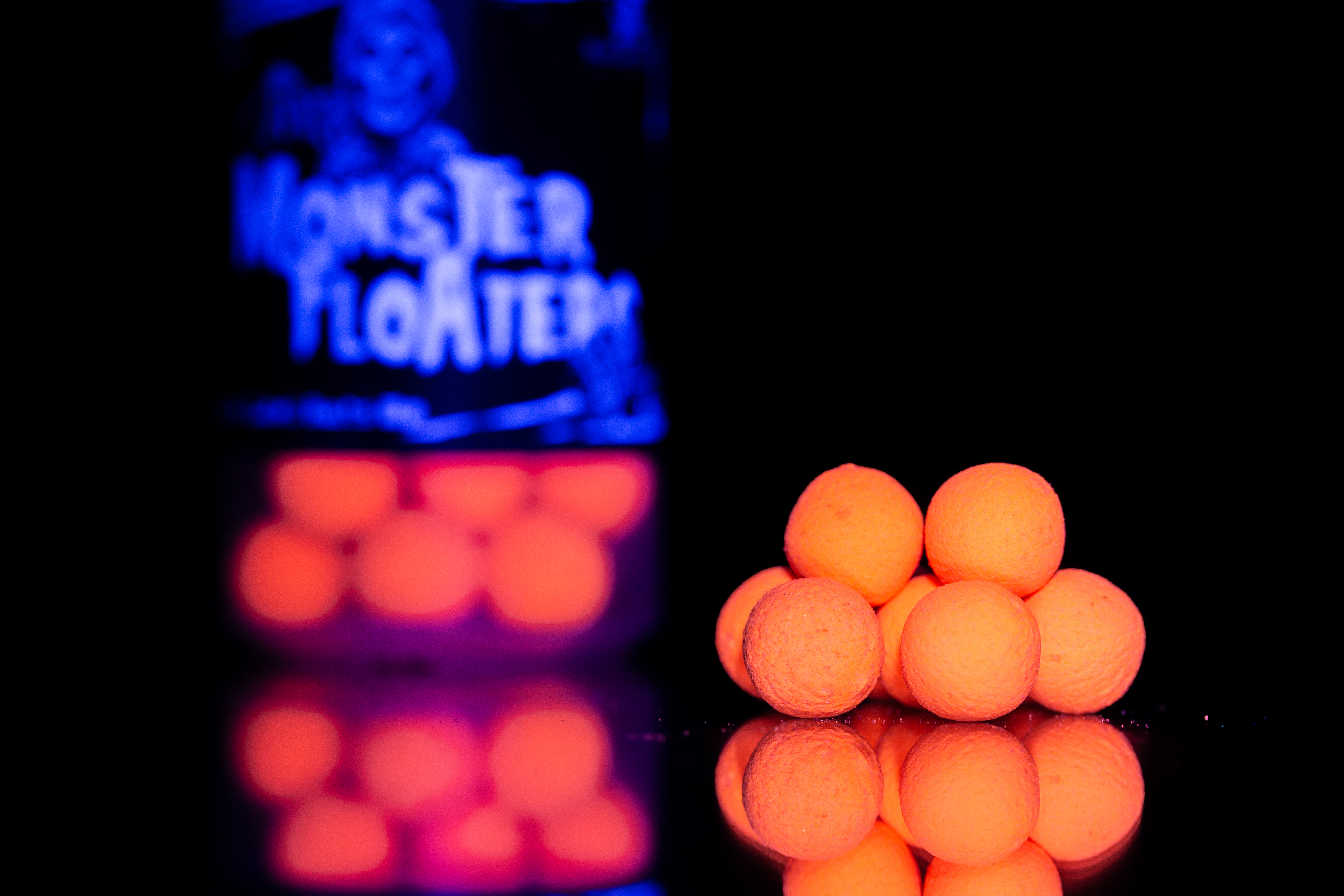 Monster Floater  - neonrot - 12mm