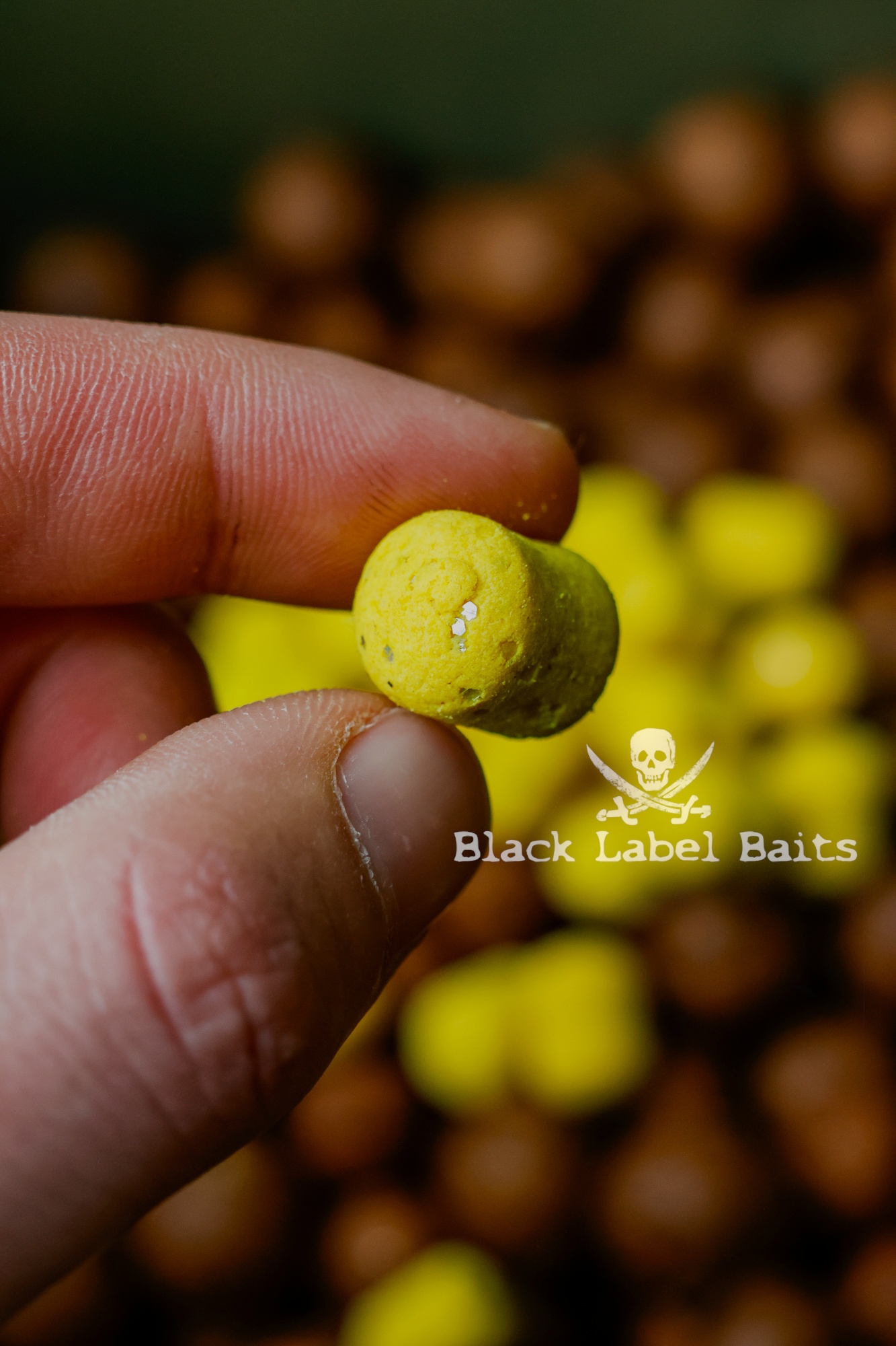  UV- Dumbell Pop Up - Wafterzz - gelb Glitter